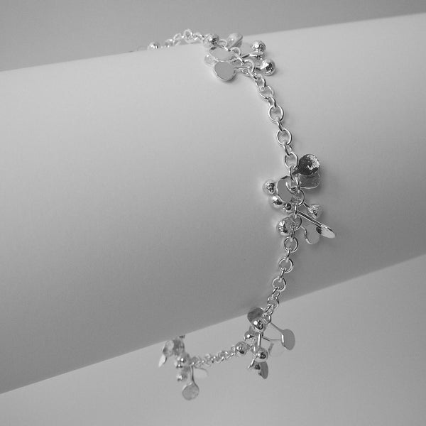 Accent Bracelet, polished silver by Fiona DeMarco