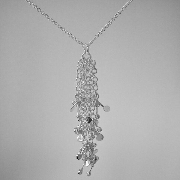Accent Pendant, polished silver by Fiona DeMarco
