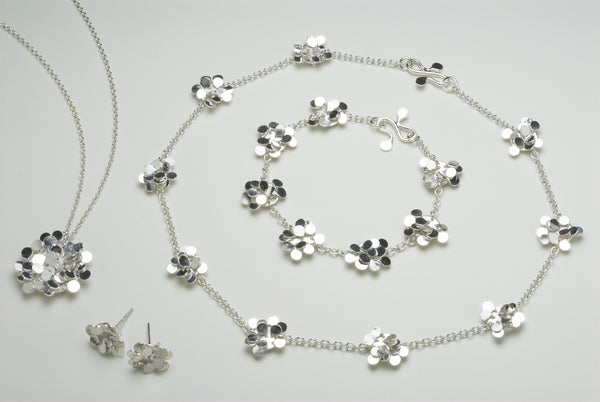 Symphony collection, satin silver by Fiona DeMarco