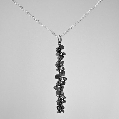 Harmony Pendant, oxidised silver by Fiona DeMarco