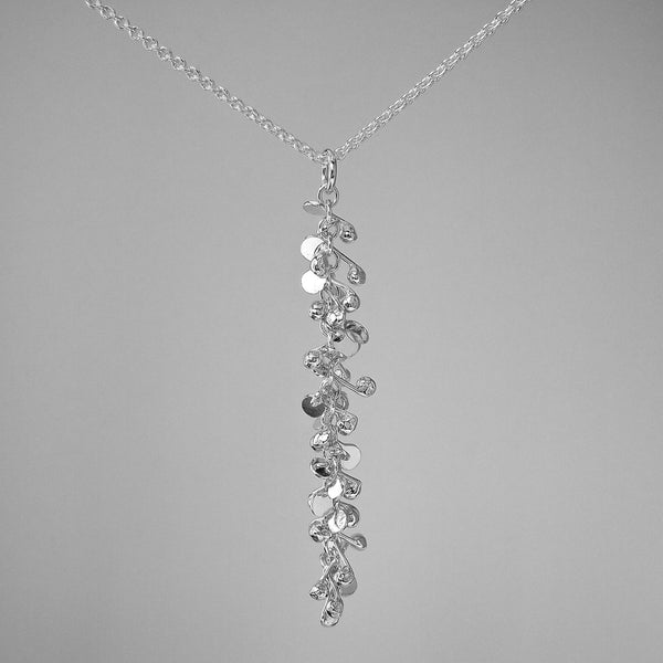 Harmony Pendant, polished silver by Fiona DeMarco