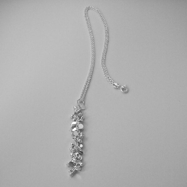 Harmony Pendant, polished silver by Fiona DeMarco