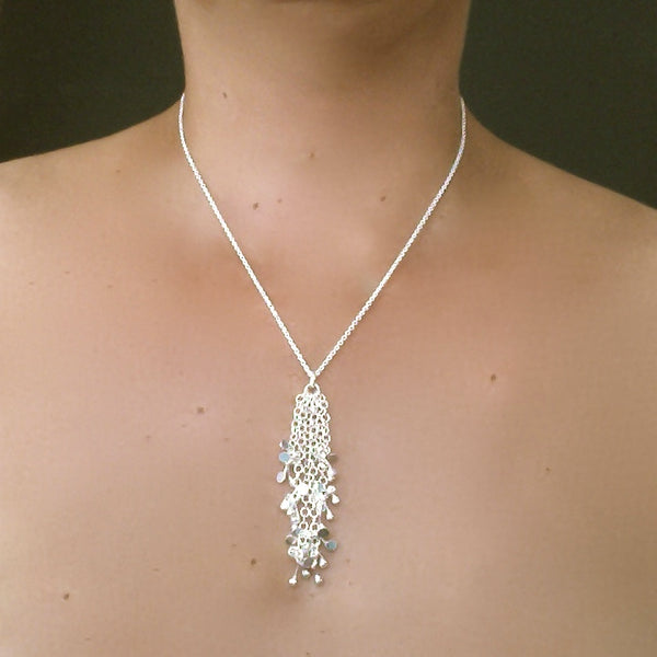 Accent Pendant, polished silver by Fiona DeMarco