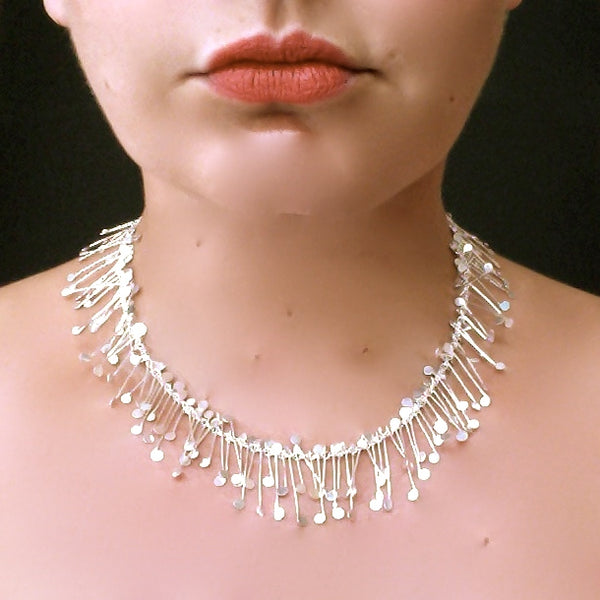 Signature Necklace, polished silver by Fiona DeMarco