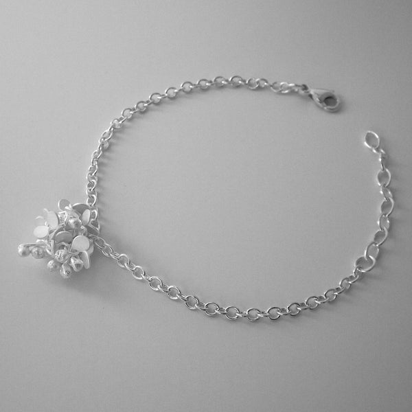 Radiance Bracelet, satin silver by Fiona DeMarco