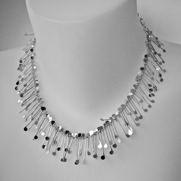 Signature Necklace, polished silver by Fiona DeMarco