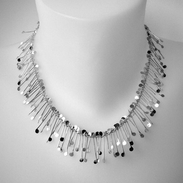 Signature Necklace, polished silver by Fiona DeMarco