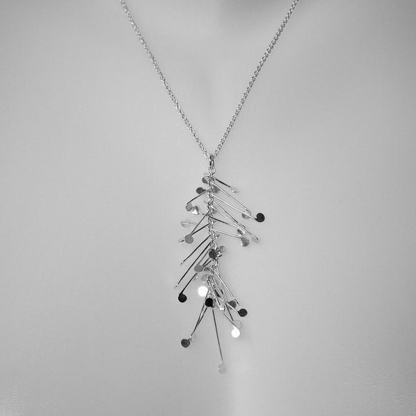 Signature Pendant, polished silver by Fiona DeMarco