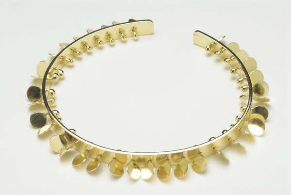 Icon Precious Bangle, 18ct yellow gold polished by Fiona DeMarco