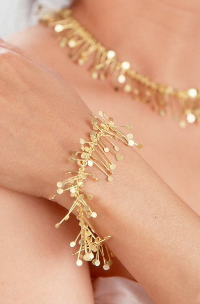 Signature Bracelet, 18ct yellow gold by Fiona DeMarco